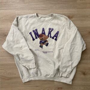 Inaka Power Teddy Tan Sweatshirt